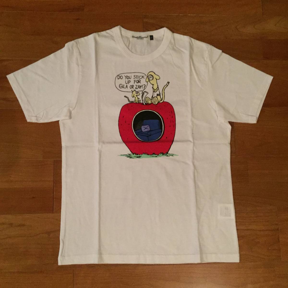 大人気，新作登場 UNDER COVER/アンダーカバー GLASEアップルプリントTシャツ 2(Mサイズ)｜売買されたオークション情報、yahooの商品情報をアーカイブ公開 - オークファン 男性用