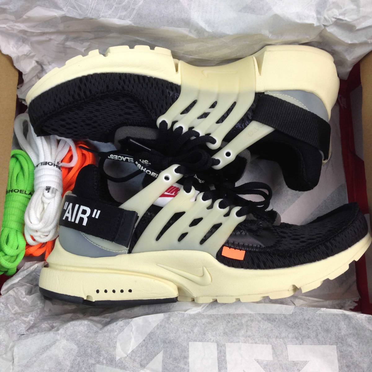OFF-WHITE VIRGIL Virgil Sneakers Arrow 白 ブラック 27.5cm OFF