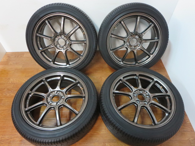 タイヤ、ホイール 18インチ 9.5J 5穴 PCD100 市内近郊で
