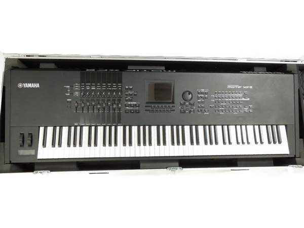 中古 YAMAHA MOTIF XF8 シンセサイザー 88鍵 直 S3121837 XF8 MOTIF Yamaha