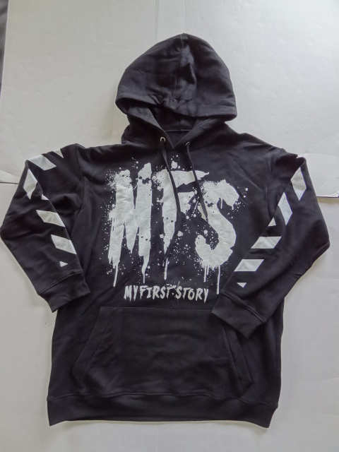 【パーカー】MY FIRST STORY MFS ロゴ パーカー　サイズ：ＸＬ／開封品