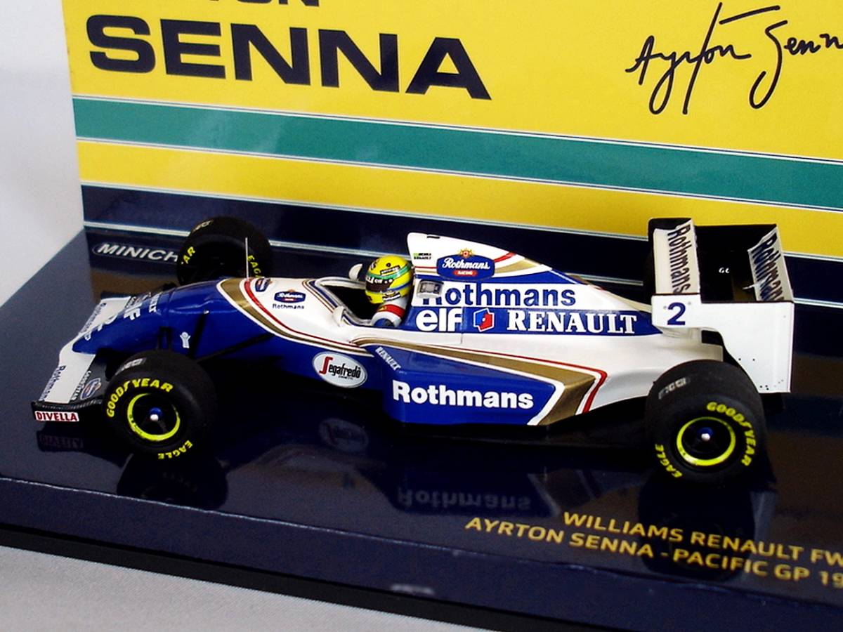 FW16 ウィリアムズ ルノー 1⁄43 A.セナ ミニチャンプス F1 #2 