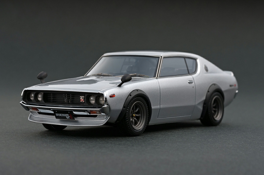  イグニッションモデル 1/43 日産 スカイライン 2000GTR ケンメリ シルバー Nissan SKYLINE 2000GT-R KPGC110 IG0036 昭和 深リム 旧車(hpi・racing)｜売買されたオークション情報、yahooの商品情報をアーカイブ hpi・racing