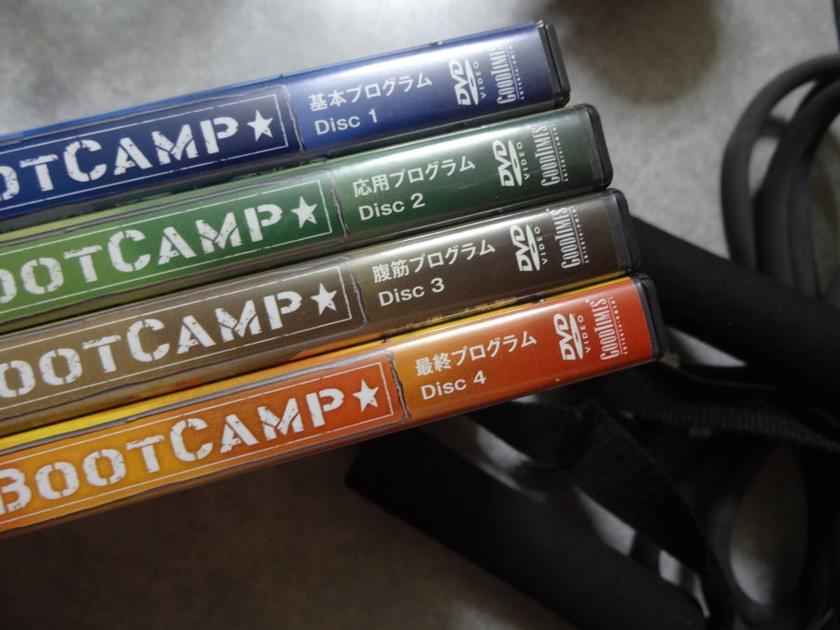 DVD ビリーズブートキャンプ 日本語字幕 4巻セット バンド付