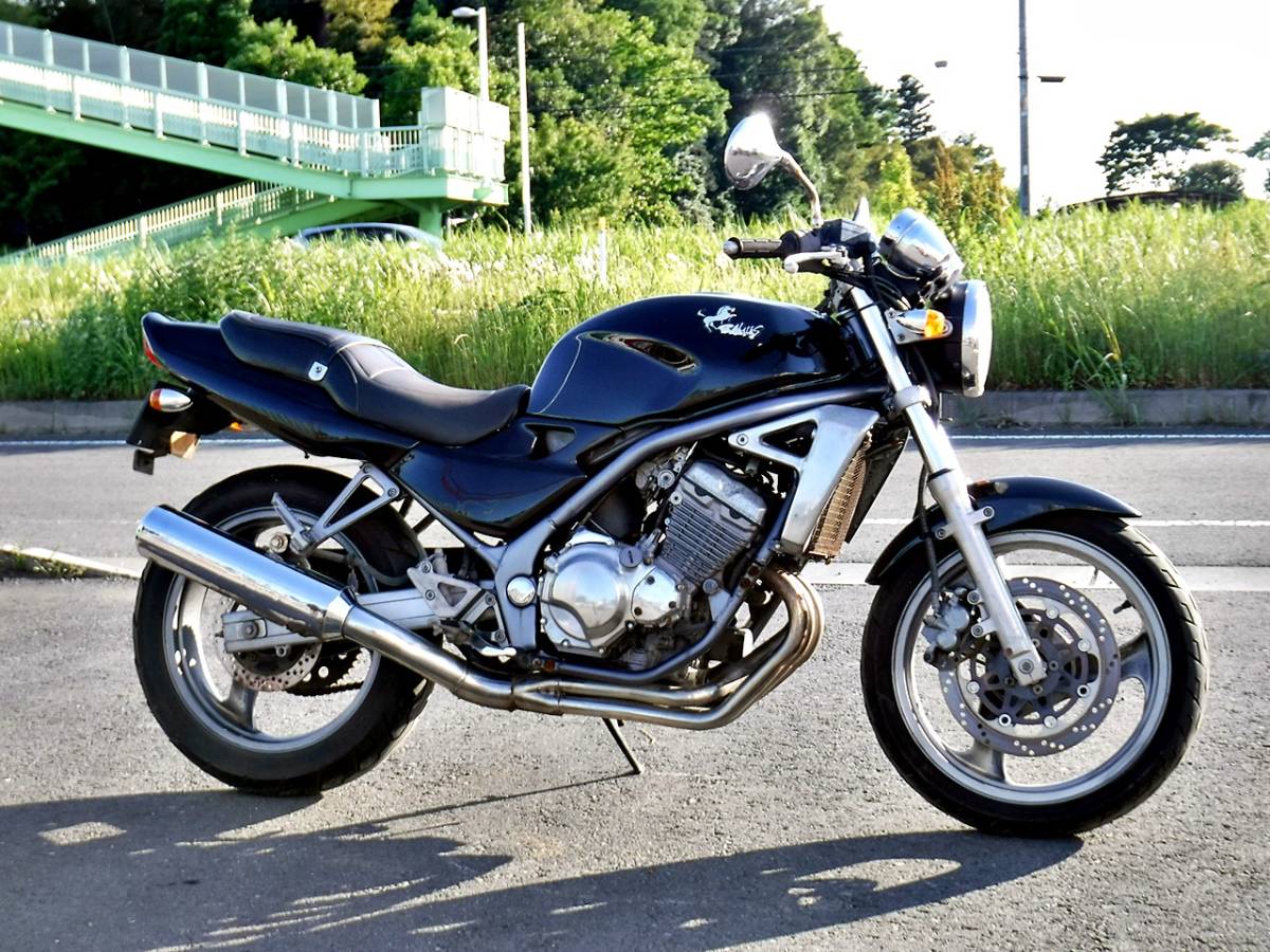 バリオス エンジン絶好調 規制前の45馬力! キャブHO済 バッテリ