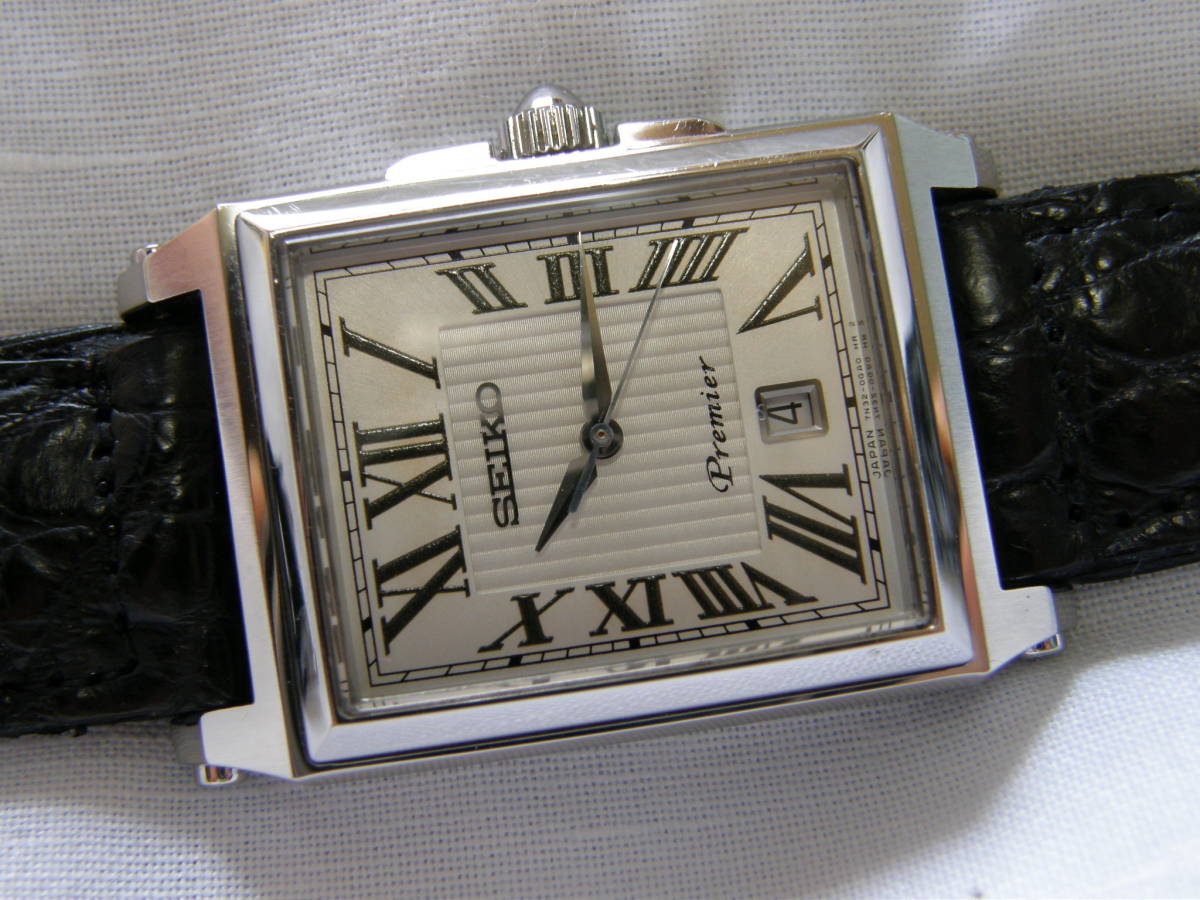 セイコー プルミエ Premier 10BAR サファイアガラス SEIKO 7N32-0DT0