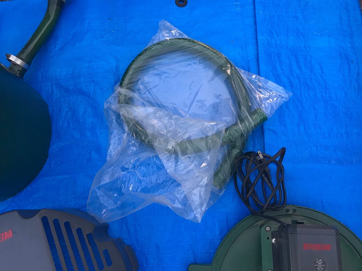 美品 エーハイム 2250 大型外部フィルター バケツ EHEIM 美品 