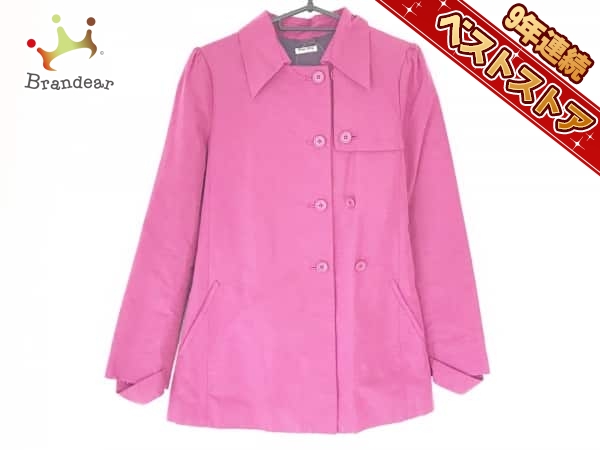 ミュウミュウ miumiu コート サイズ38 S パープル レディース 春・秋物