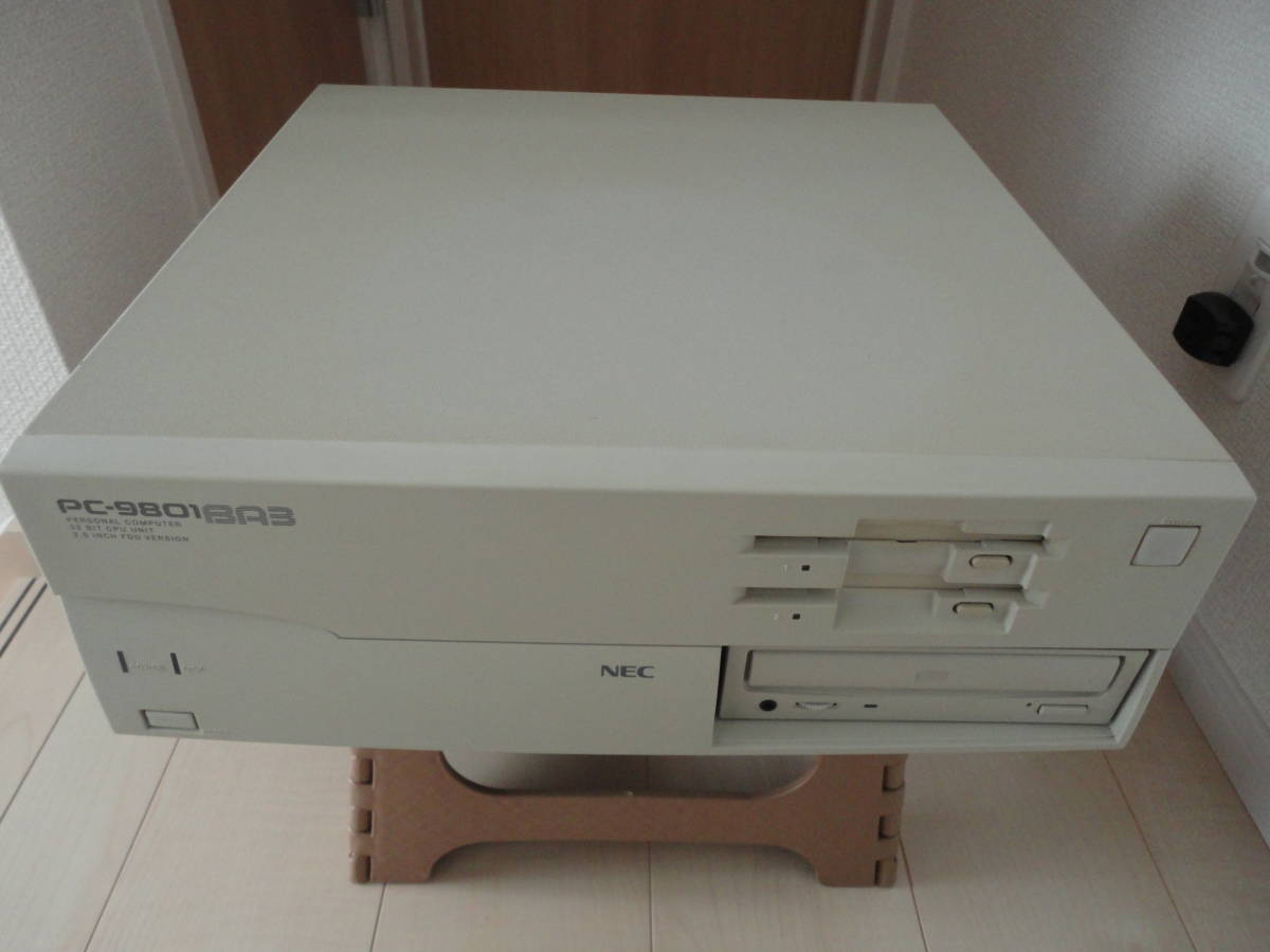 NEC PC-9801BA3/U2/FDD，CD動作品/ジャンク扱い NEC PC-9801BA3⁄U2