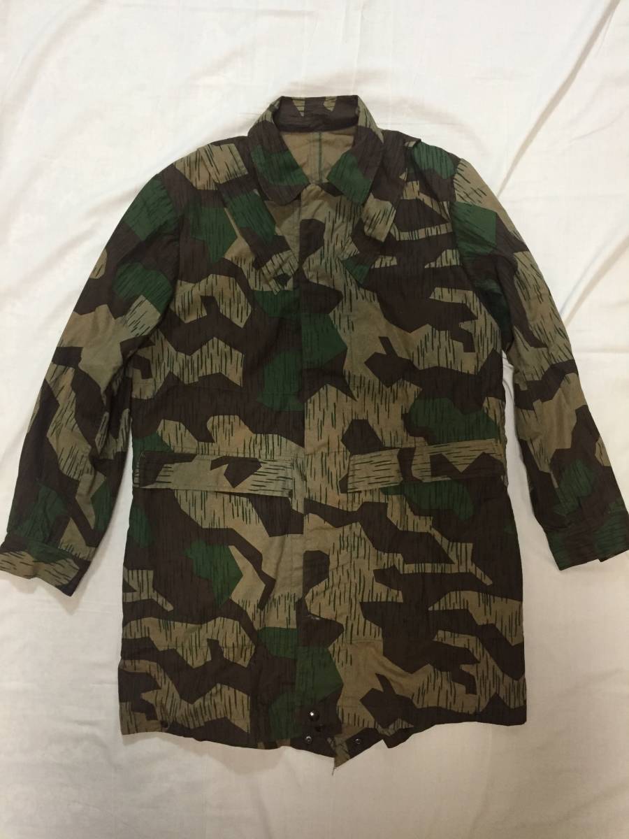 新品　ww2　ドイツ軍　スプリンター迷彩　ジャンプスモック　サイズM　降下猟兵 ドイツ軍 WW2 降下猟兵 迷彩スモック ウォーターパターン ドイツ