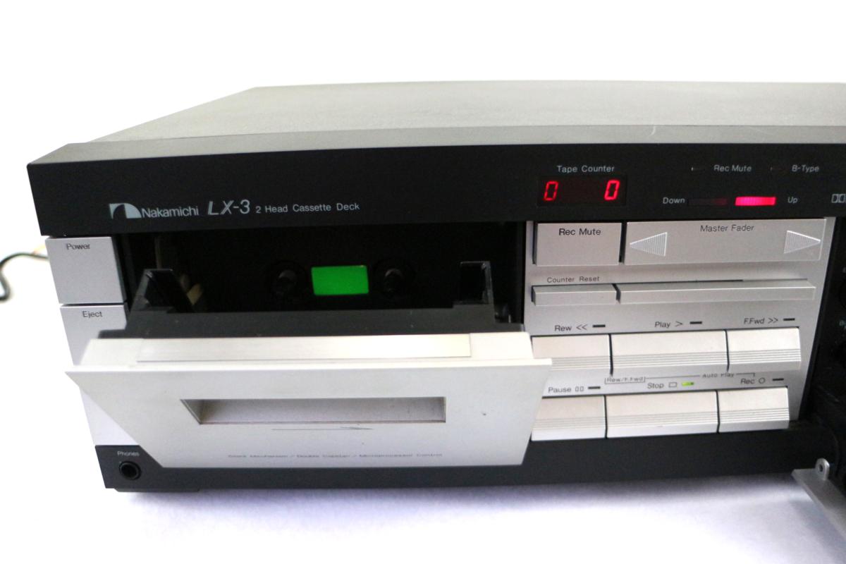 ☆ジャンク品☆カセットデッキ Nakamichi LX-3 ナカミチ 【公式通販】
