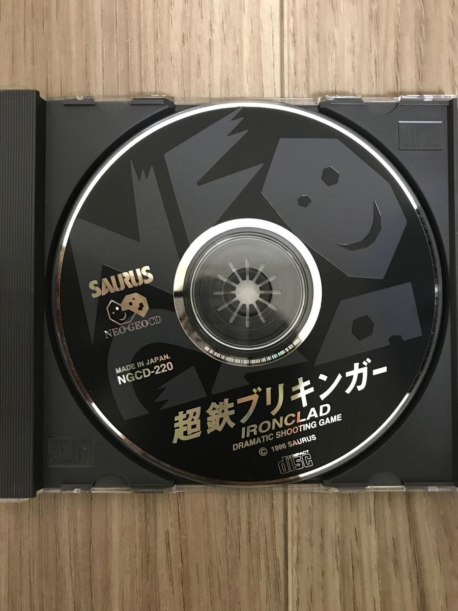 超鉄ブリキンガー 帯 ハガキ付き 超鉄ブリキンガー ネオジオCD NG X