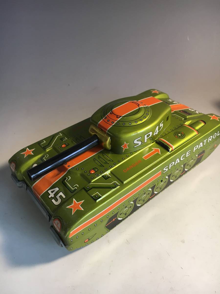 スペースパトロールタンク＊ブリキ玩具＊宇宙探査機＊駄玩具＊戦車＊