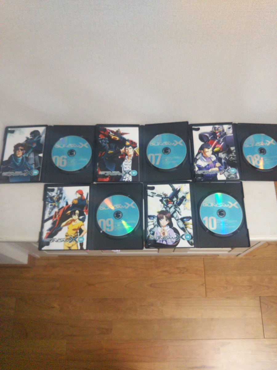 機動新世紀ガンダムX DVD 全10巻 国内正規品セル版 送料780円～ 機動新