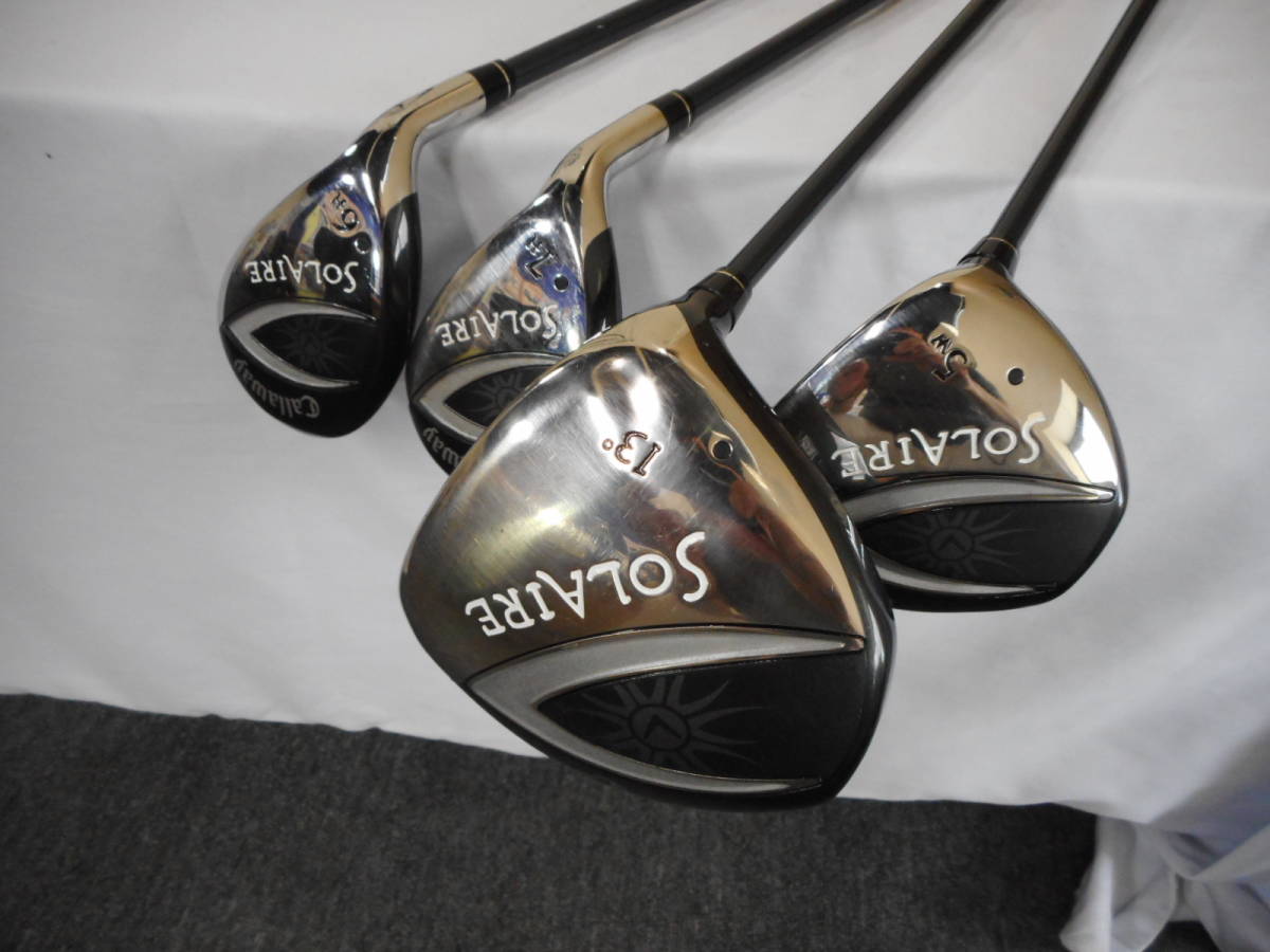 ☆【キャディバッグ付き】Callaway(キャロウェイ)SOLAIRE(ソレイル 