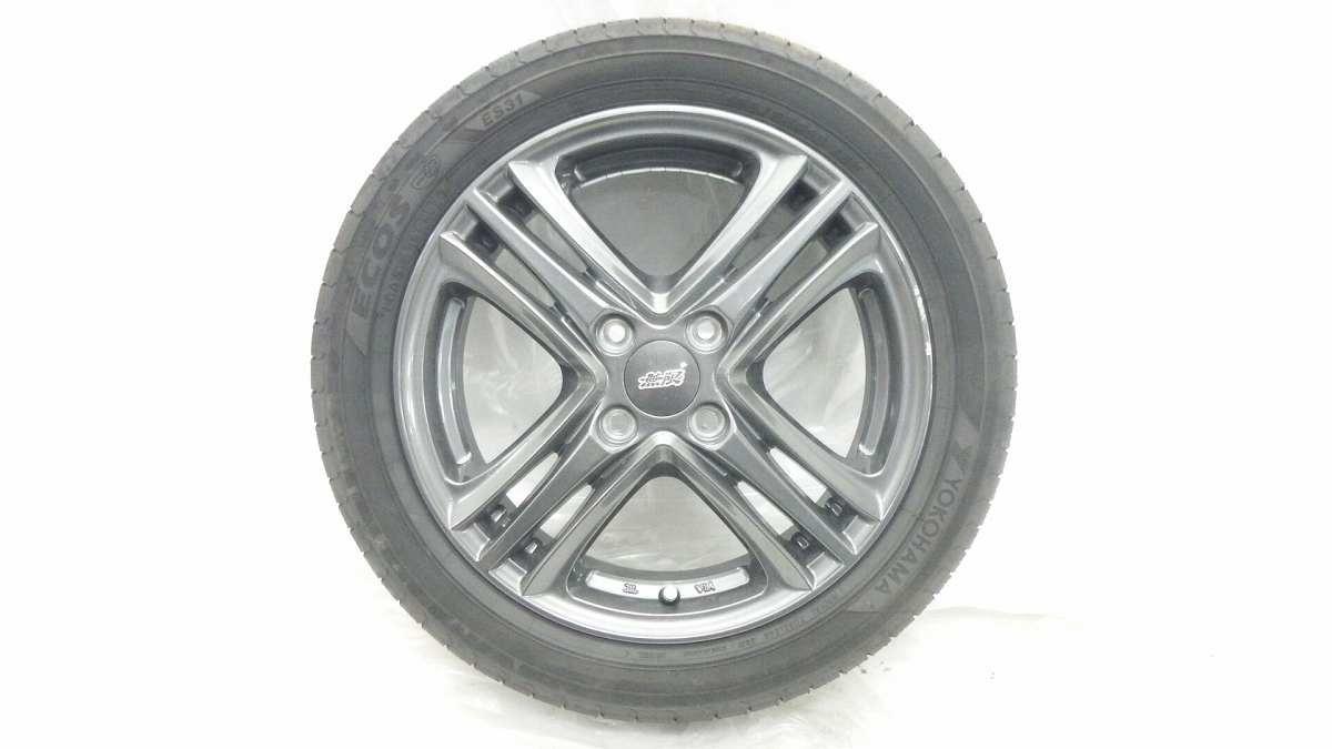 無限 MUGEN 4H 100 5J +45 アルミホイール付 ES31 165/55R15 16年製 無限 MUGEN 4H 100 5J +45 アルミホイール付 ES31 165/55R15 16年製