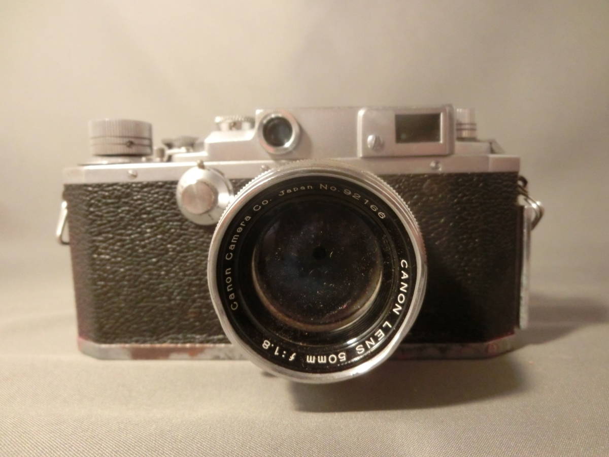 ヴィンテージ☆古いカメラ☆キャノン CANON☆レンジファインダー
