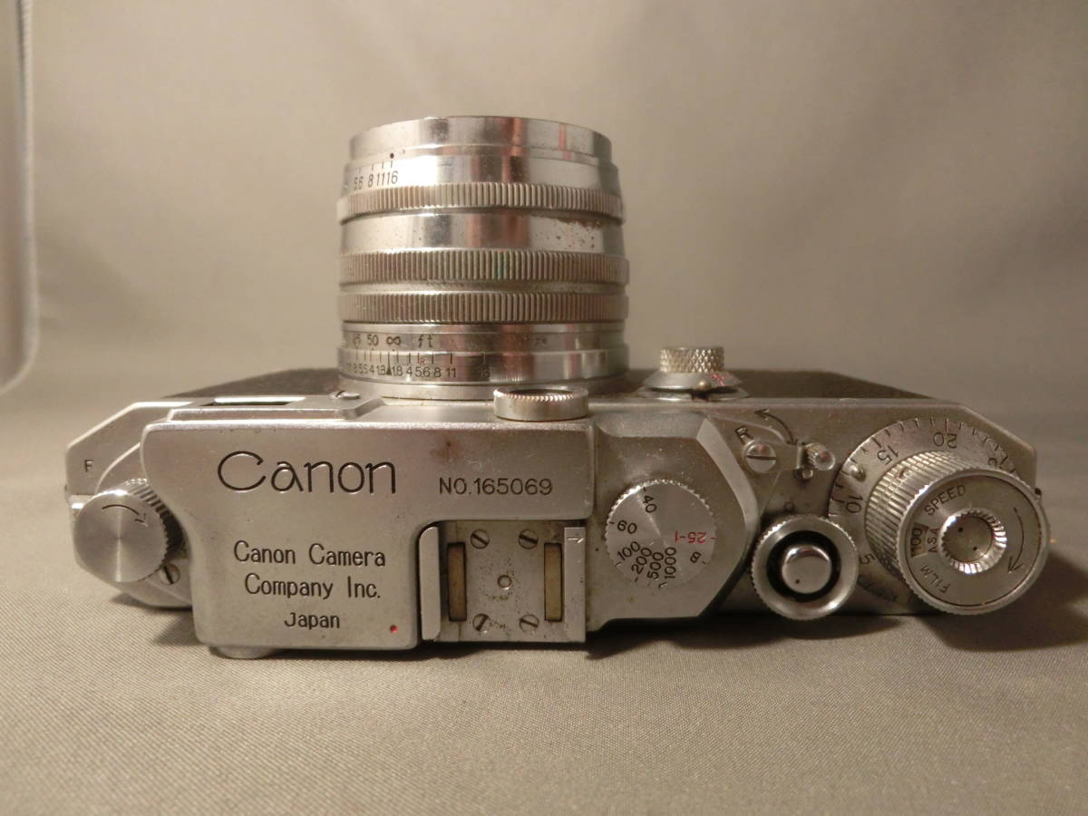 Canon　レンジファインダーカメラ　ヴィンテージ　昭和　レトロ ヴィンテージ☆古いカメラ☆キャノン CANON☆レンジファインダー