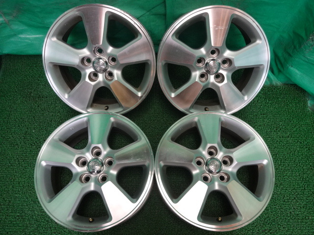 トヨタ純正ウィッシュ○15×6J +45 5H PCD100 中古ホイール4本○イ31
