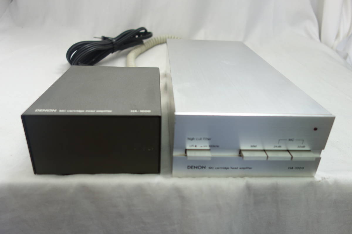 ジャンク品 DENON HA-1000 MCカートリッジヘッドアンプ ジャンク DENON デンオン MCカートリッジヘッドアンプ HA-1000 動作品