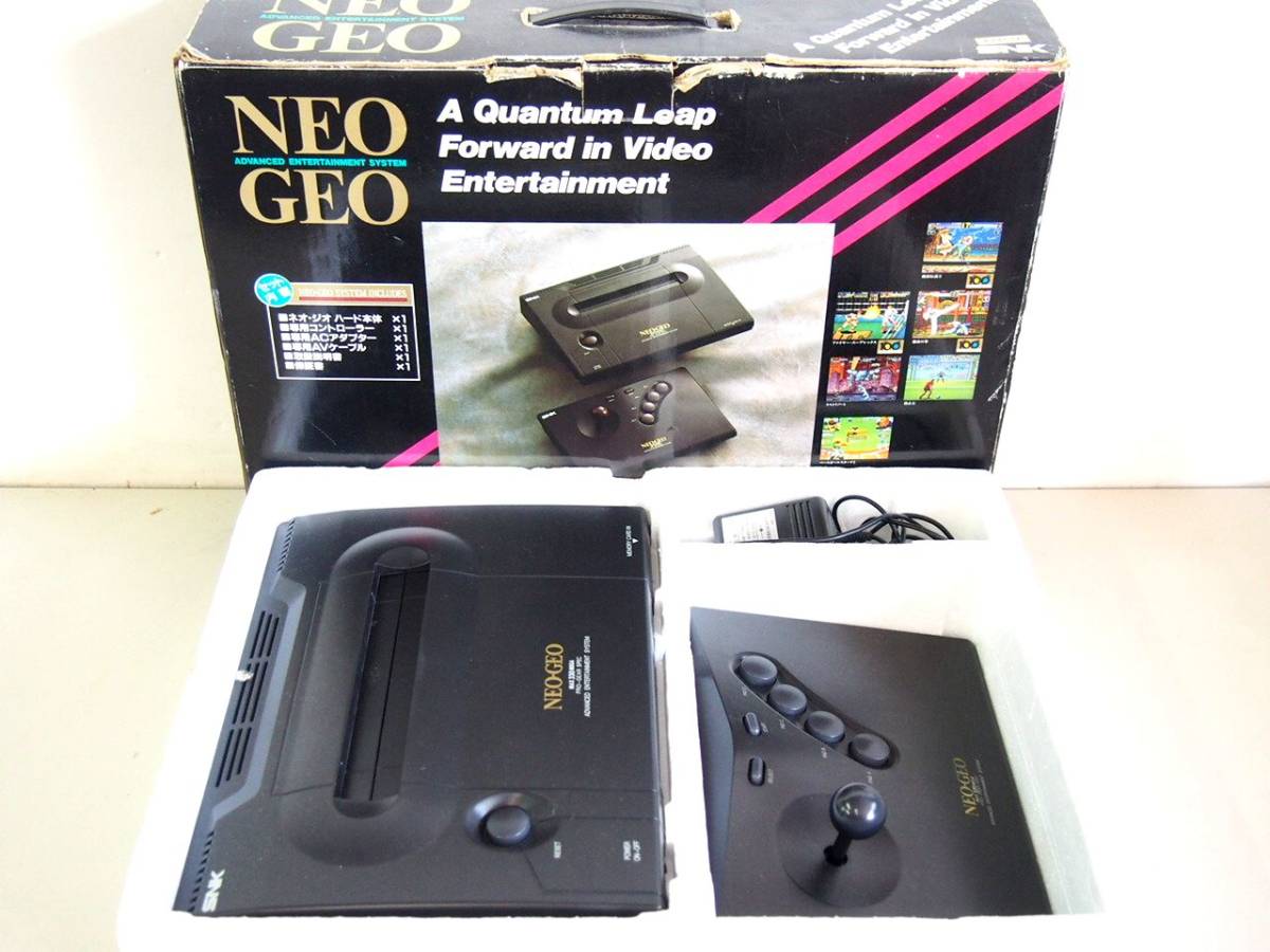 NEO GEO ネオジオ MAX330 MEGA 本体+コントローラー 元箱付 【公式通販】