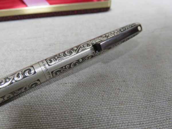 シェーファー スターリングシルバー SHEAFFER ボールペン 万年筆 