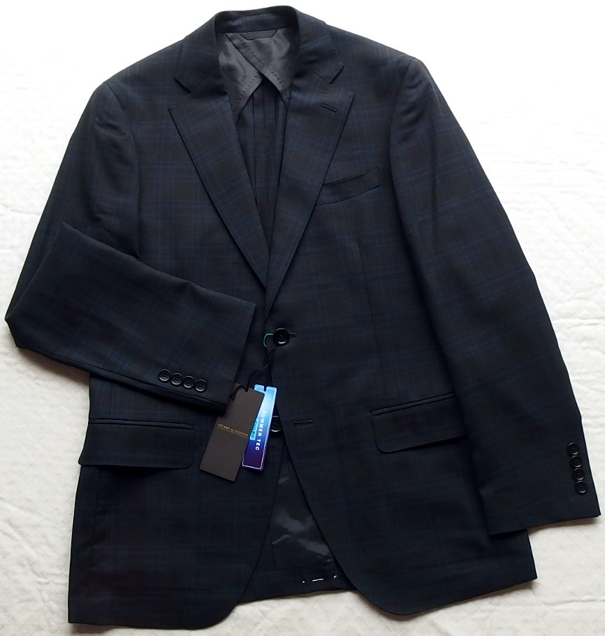 定番人気，人気SALE D'URBAN 春夏ウール高通気性2Bジャケット 黒バスケット/紺大柄チェック AB7 b(XLサイズ以上)｜売買されたオークション情報、yahooの商品情報をアーカイブ公開 - オークファン XLサイズ以上