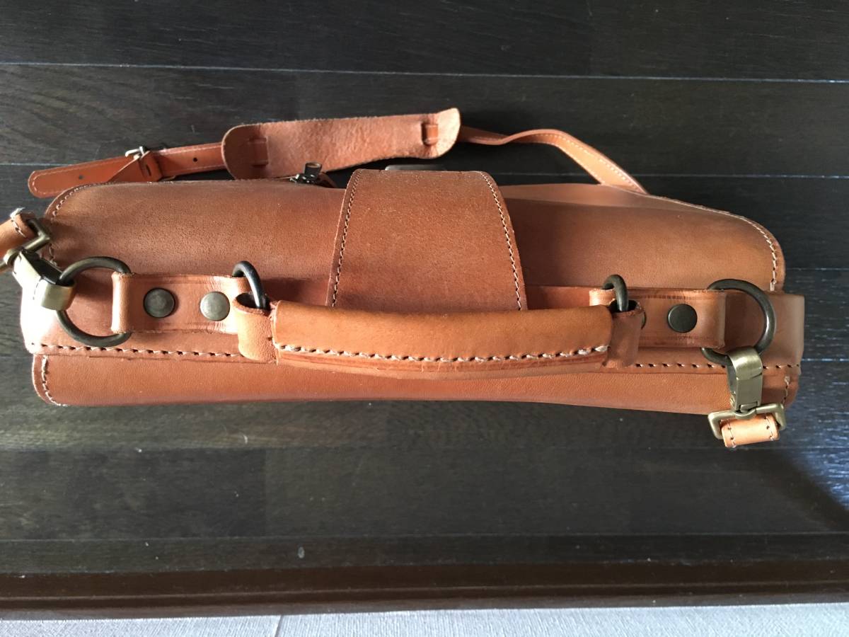 ☆Leder Wolf レダーウォルフ ダレスバック ヌメ革 ビジネス