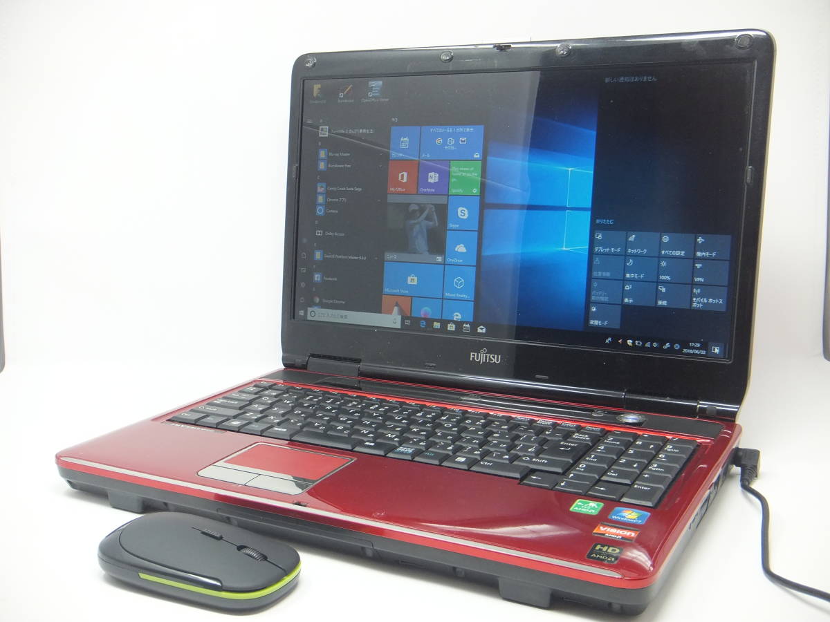 LIFEBOOK LH700/3A オマケ付き Windows10導入済 富士通15インチノート 
