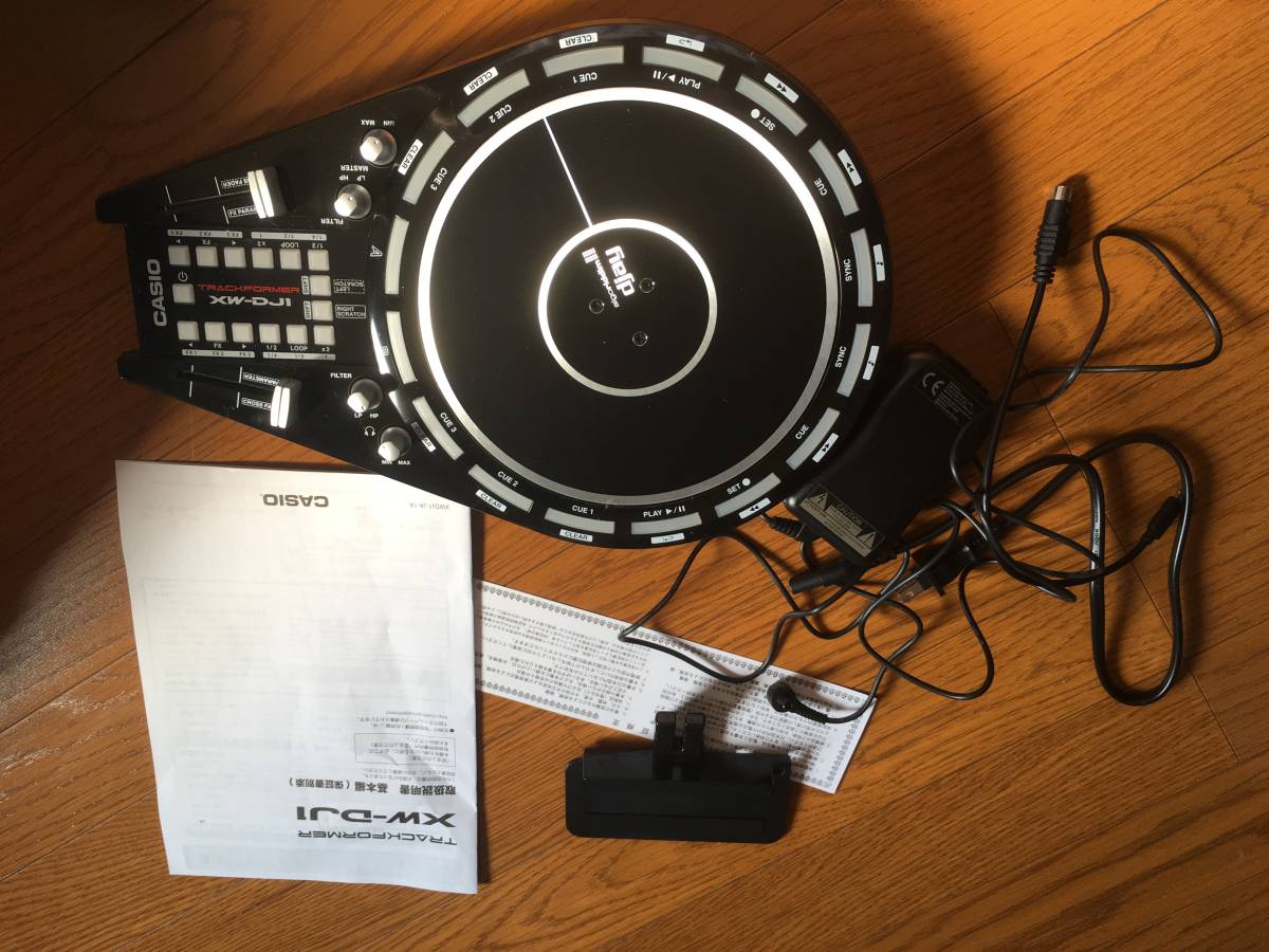 CASIO TRACKFORMER XW-DJ1 DJコントローラー CASIO XW-DJ1 CASIO XW