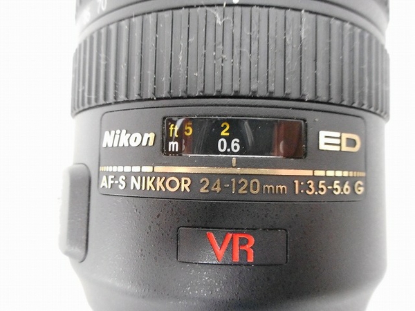 ジャンク Nikon AF-S VR Zoom-Nikkor 24-120mm f/3.5-5.6G IF-ED レンズ