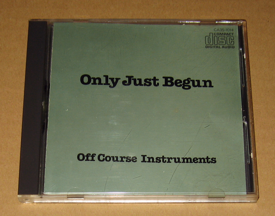 CD オフコース インストゥルメンツ Only Just Begun CD オフコース インストゥルメンツ Only Just Begun CD オフコース