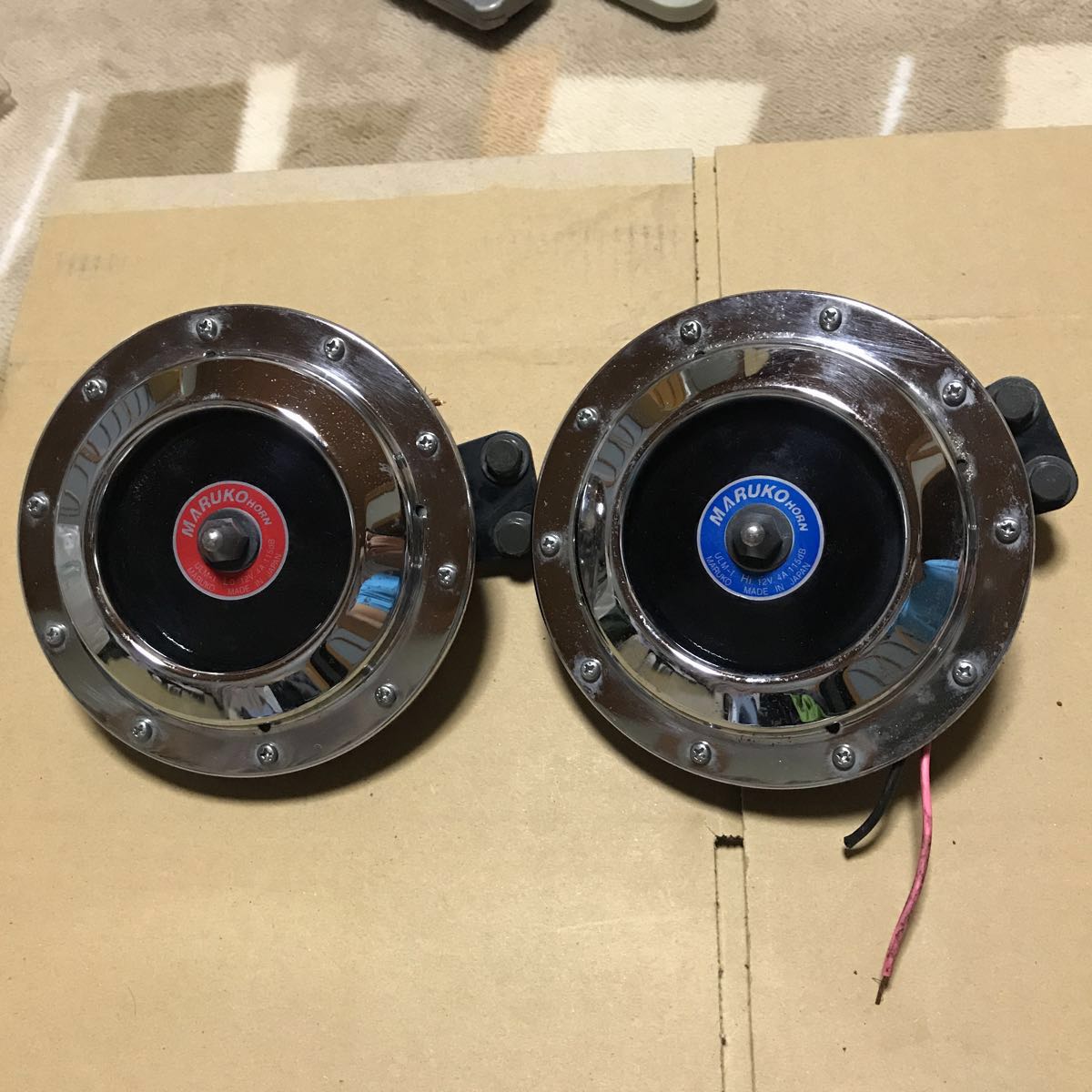マルコホーン MARUKO HORN 当時物 ベンツホーン マルコ 12V 公式通販 