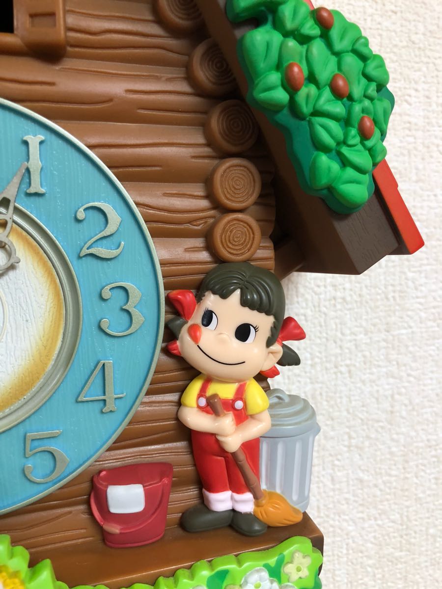 ☆不二家☆ペコちゃん振り子時計♪非売品 【公式通販】
