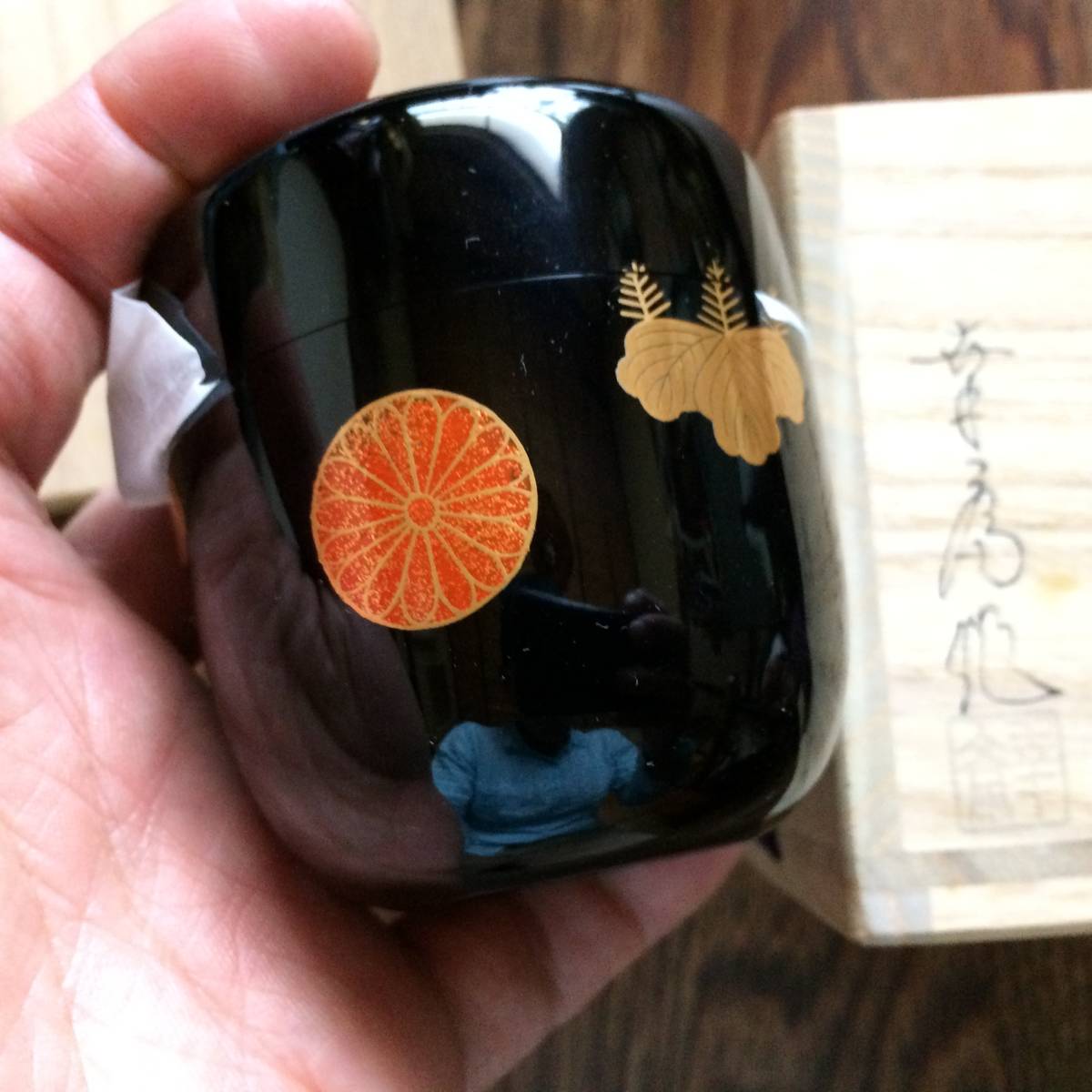 竹内幸斎 高台寺蒔絵 棗 茶道具 山中塗 【公式通販】