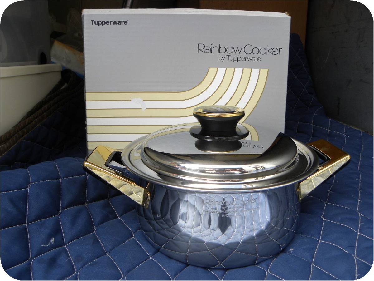 新品未使用】19cm深鍋（両手鍋）レインボークッカー 親し