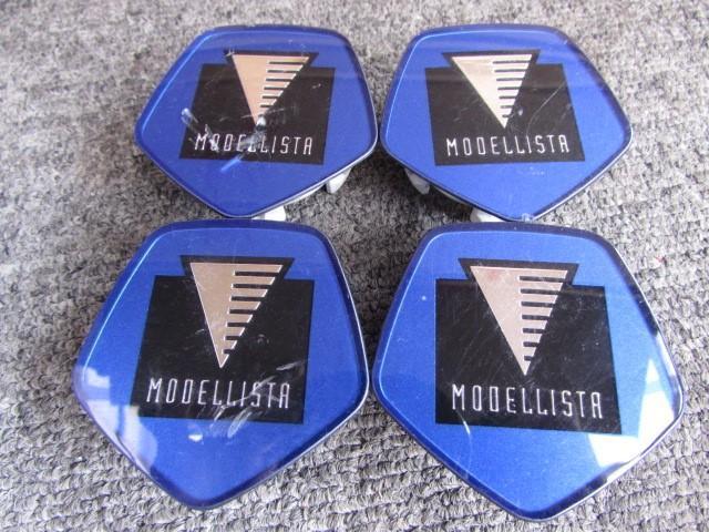 〓331☆送料無料☆MODELLISTA モデリスタ センターキャップ 青 五角形 