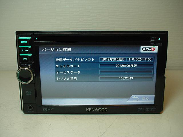 KENWOOD MDV-L300 | Bluetooth ナビ 即決 - 地図 メモリー ケンウッド
