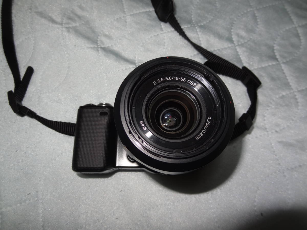 中古 SONY NEX-5 ダブルレンズ キット ミラーレス一眼デジタルカメラ