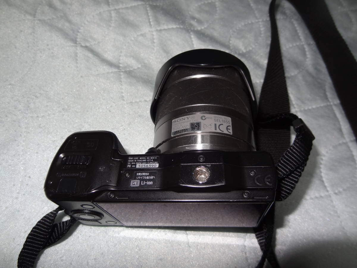 中古 SONY NEX-5 ダブルレンズ キット ミラーレス一眼デジタルカメラ
