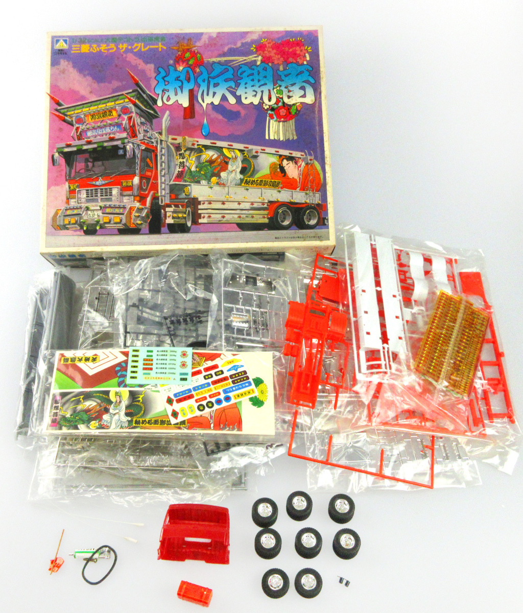 中古・ジャンク品】 アオシマ 1/32 トラック野郎 大型デコトラ 出孤虎