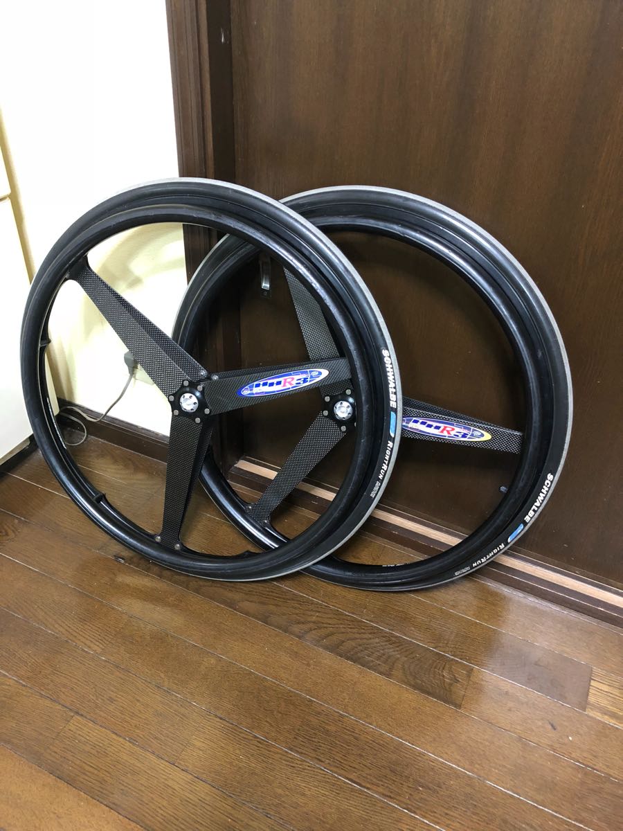 最終値下げ❗️OX製　車椅子用カーボンホイール　HHR-3 車椅子 OX カーボンホイール - HHR3 Yahoo!オークション 車椅子 オーエックス