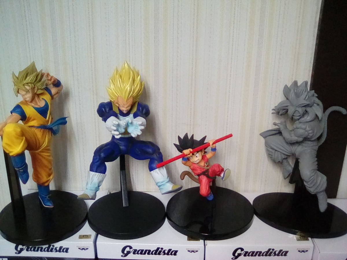 ドラゴンボール Grandista Resolution of Soldiers 悟空 ベジータ ロゼ