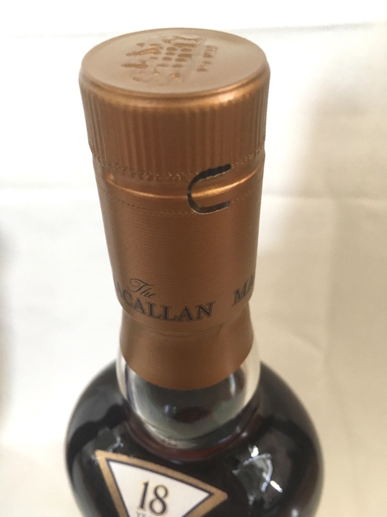 レア！正規品】 MACALLAN マッカラン ウイスキー シングルモルト 18年