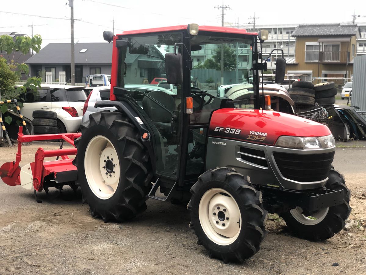 ヤンマーエコトラ EF 338 38馬力 ハイスピード エアコン パワステ 4WD 