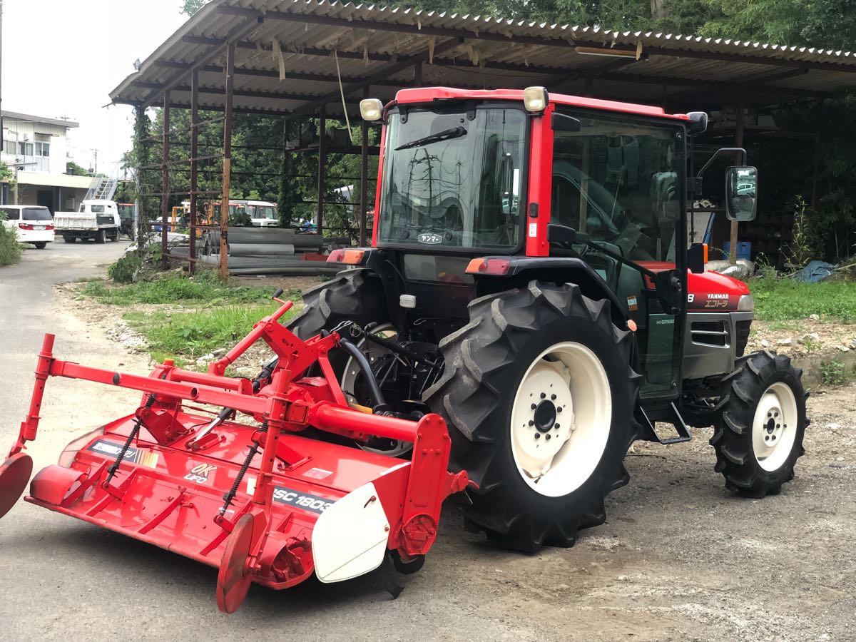 ヤンマーエコトラ EF 338 38馬力 ハイスピード エアコン パワステ 4WD 