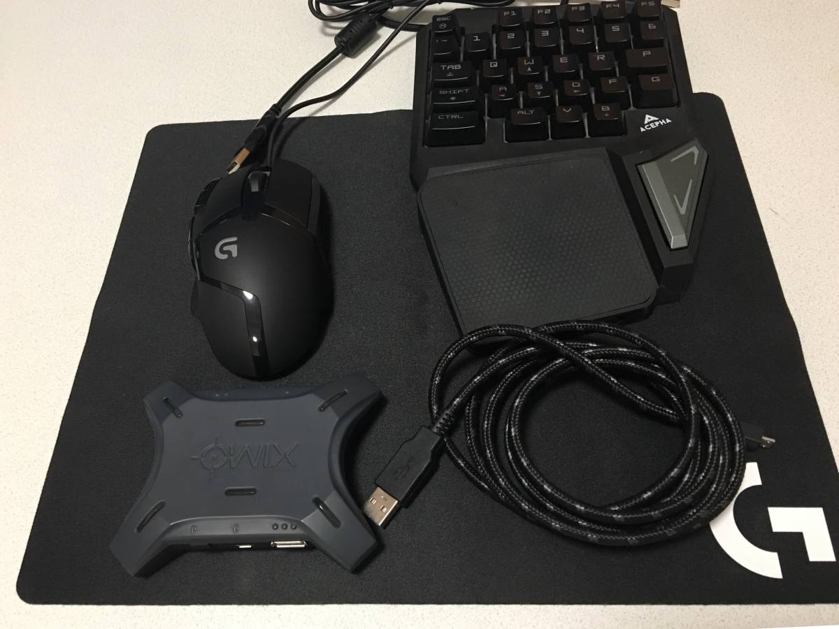 Xim4 Ps4 Xboxone Ps3 Xbox360用キーボードマウス接続アダプタ アクセサリ 周辺機器 売買されたオークション情報 Yahooの商品情報をアーカイブ公開 オークファン Aucfan Com