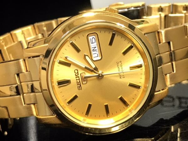 新品 SEIKO 5 セイコー5 自動巻き メンズ 腕時計 正規品腕時計 日本未