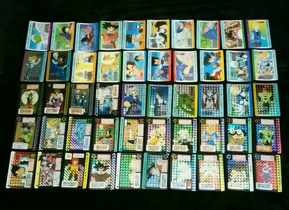 アマダ ドラゴンボール カードダス PPカード 4弾 キラカード セット