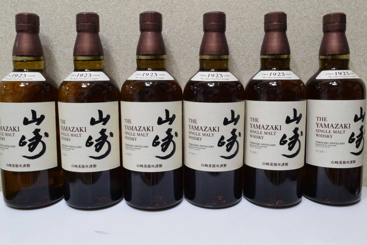 山崎 700ml サントリー シングルモルト NV ウイスキー 6本 公式通販 